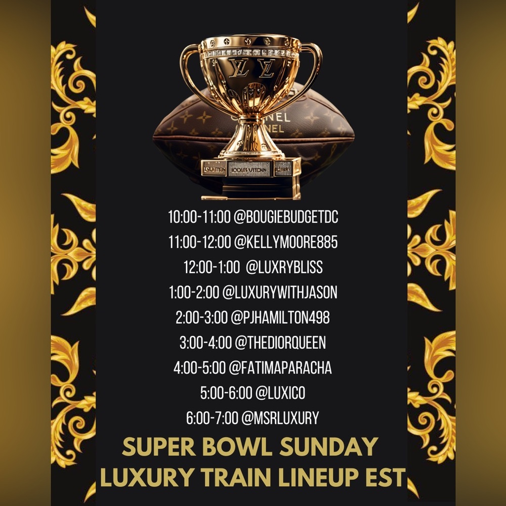 Super Bowl Sunday Luxury Train Lineup! - Picture 1 of 1